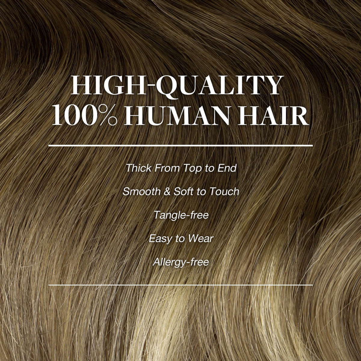 GOO GOO Clip in Hair Extensions packaging front view