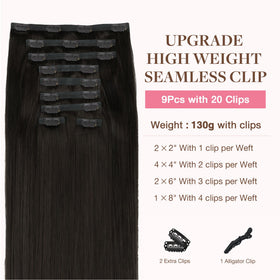 GOO GOO Clip in Hair Extensions packaging with brand logo