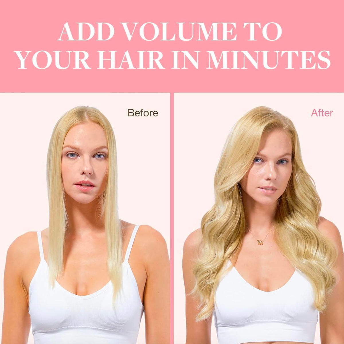 GOO GOO Clip in Hair Extensions packaging with care instructions