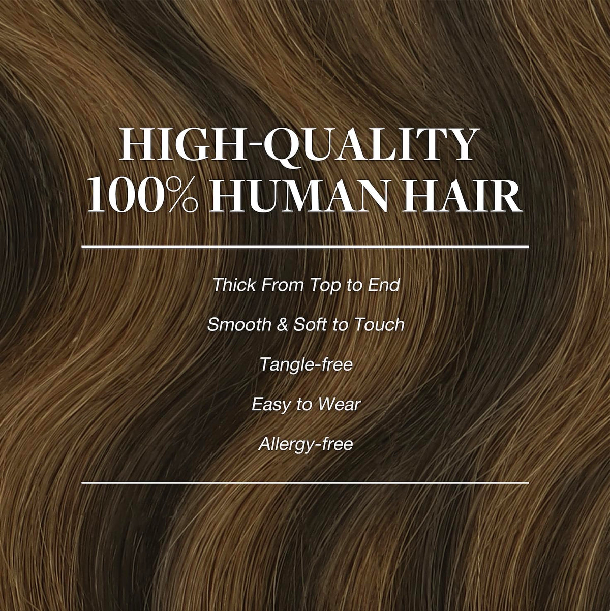 GOO GOO Clip in Hair Extensions packaging with product details