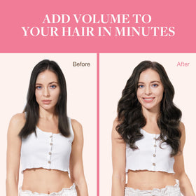 GOO GOO Clip in Hair Extensions showcasing colour range