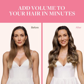 GOO GOO Clip in Hair Extensions showing balayage effect