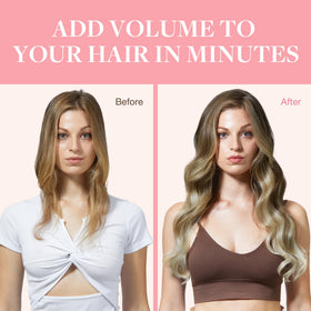 GOO GOO Clip in Hair Extensions showing balayage effect