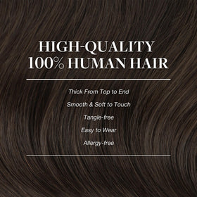 GOO GOO Clip in Hair Extensions showing different color options