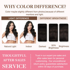GOO GOO Clip-In Hair Extensions showing flexibility