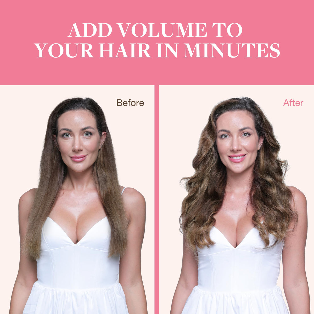 GOO GOO Clip in Hair Extensions showing natural flow