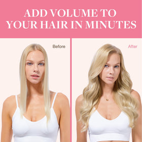 GOO GOO Clip in Hair Extensions showing silky texture