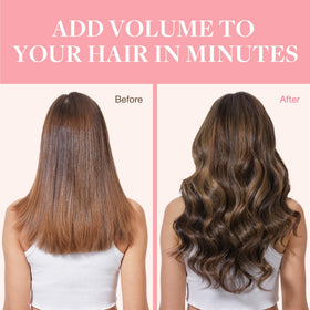 GOO GOO Clip in Hair Extensions showing smooth texture
