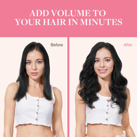 GOO GOO Clip in Hair Extensions showing soft texture