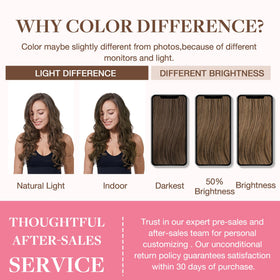 GOO GOO Clip in Hair Extensions showing styling options