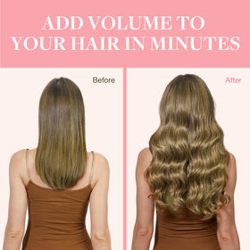 GOO GOO Clip in Hair Extensions showing texture and colour