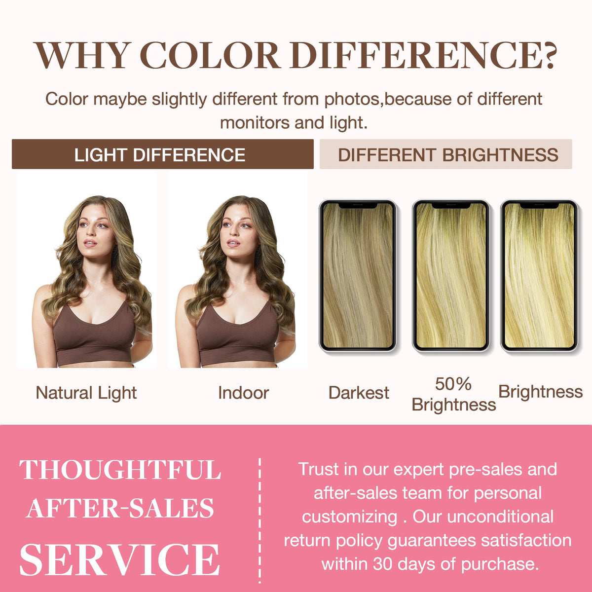 GOO GOO Clip in Hair Extensions showing the silky texture