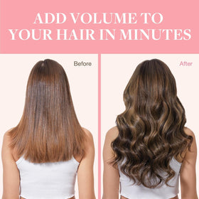 GOO GOO Clip in Hair Extensions showing the texture