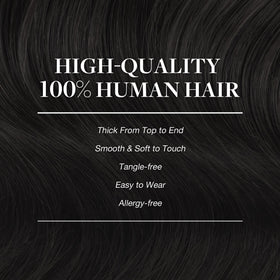 GOO GOO Clip in Hair Extensions showing various colour options