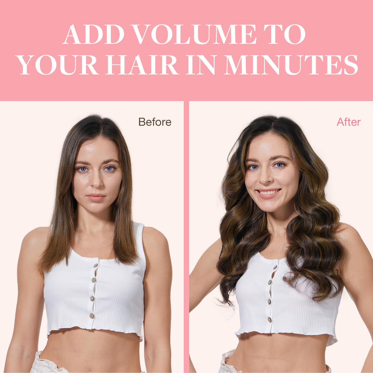GOO GOO Clip in Hair Extensions styled in a hair updo