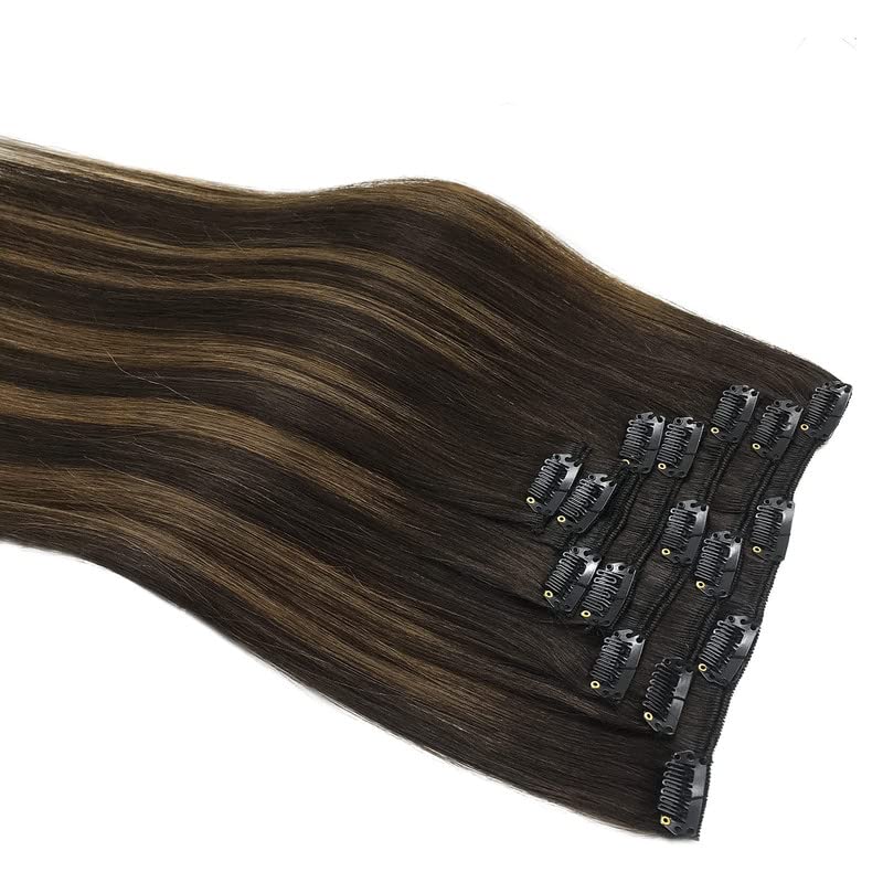 GOO GOO Clip in Hair Extensions styled in a ponytail