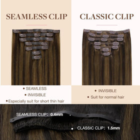 GOO GOO Clip in Hair Extensions styled in a wavy hairstyle