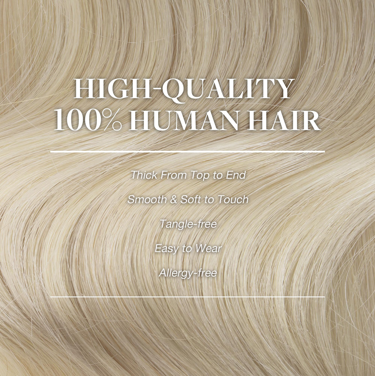 GOO GOO Clip in Hair Extensions styled in hair