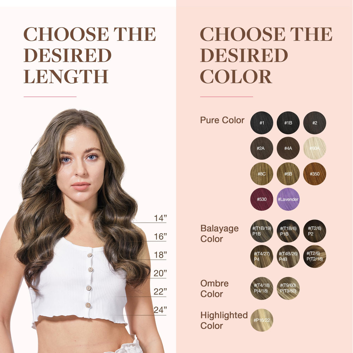 GOO GOO Clip in Hair Extensions styled in hair