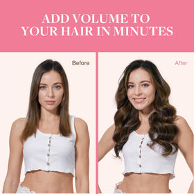 GOO GOO Clip in Hair Extensions styled on a mannequin