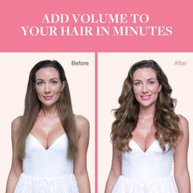GOO GOO Clip in Hair Extensions styled on a mannequin