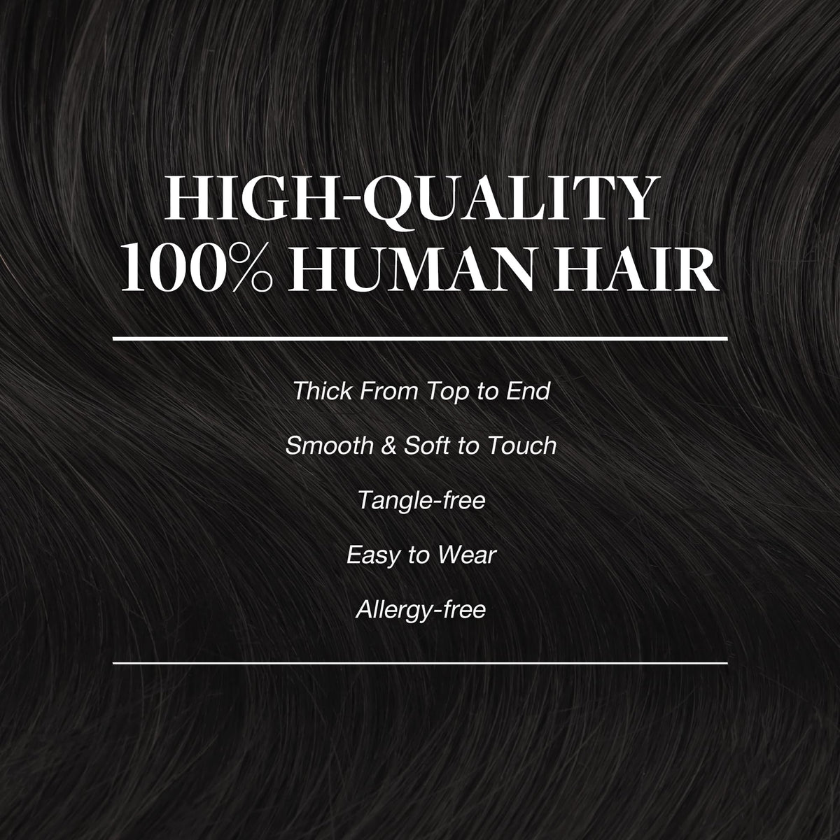 GOO GOO Clip in Hair Extensions styled on mannequin