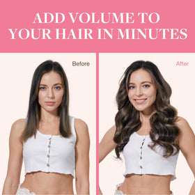GOO GOO Clip in Hair Extensions styled on mannequin