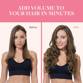 GOO GOO Clip in Hair Extensions styled on model