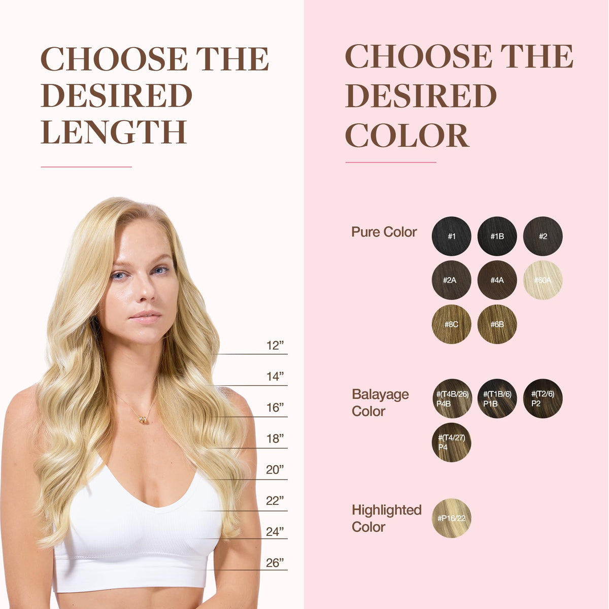 GOO GOO Clip in Hair Extensions styled with heat tools