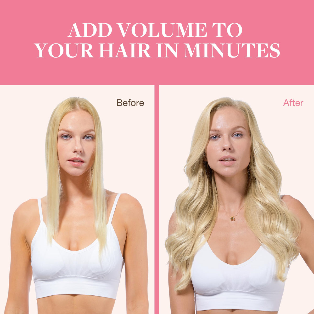 GOO GOO Clip in Hair Extensions texture detail