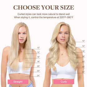 GOO GOO Clip in Hair Extensions with additional clips included