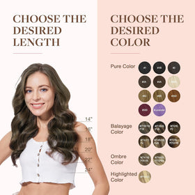 GOO GOO Clip in Hair Extensions with care instructions