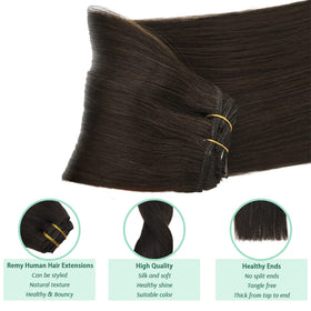 GOO GOO Clip in Hair Extensions with extra clips