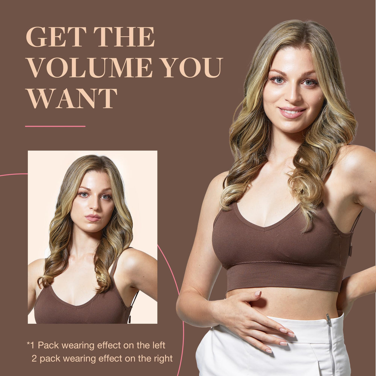 GOO GOO Clip in Hair Extensions with extra clips included