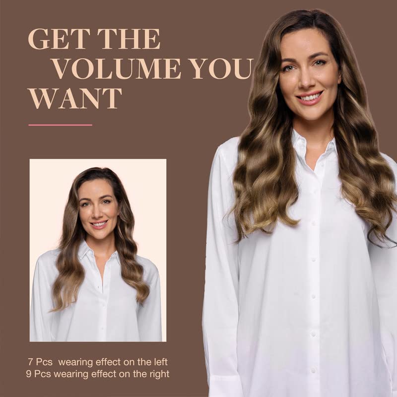 GOO GOO Clip in Hair Extensions with extra clips included