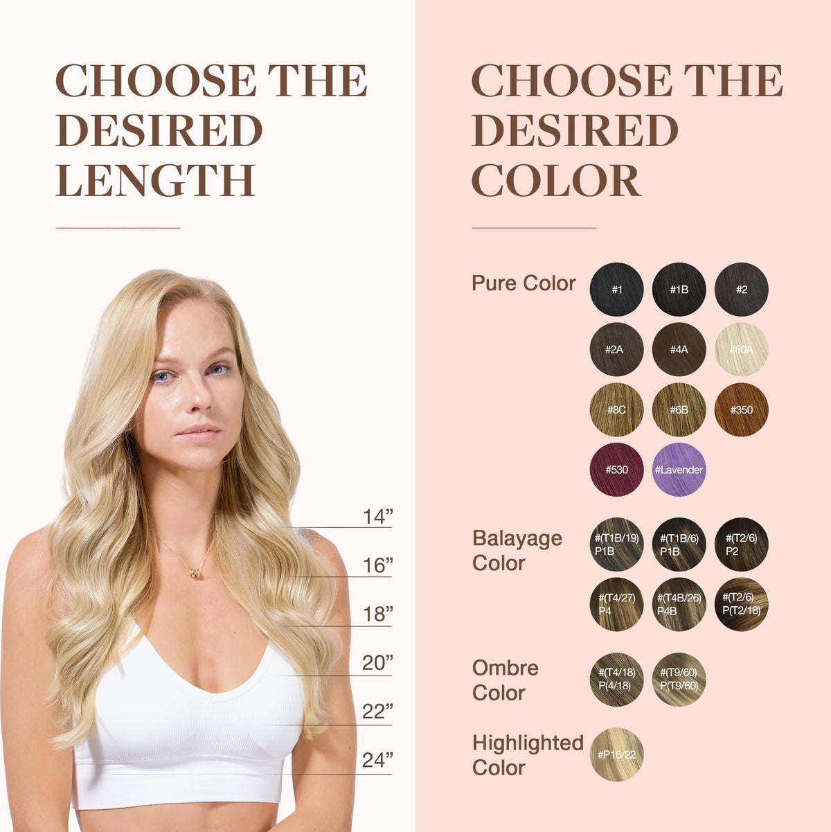 GOO GOO Clip in Hair Extensions with styling tools