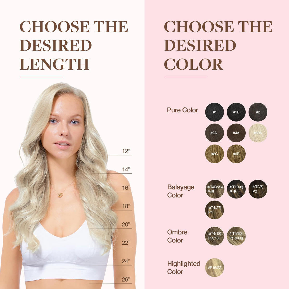 GOO GOO Clip in Hair Extensions with styling tools