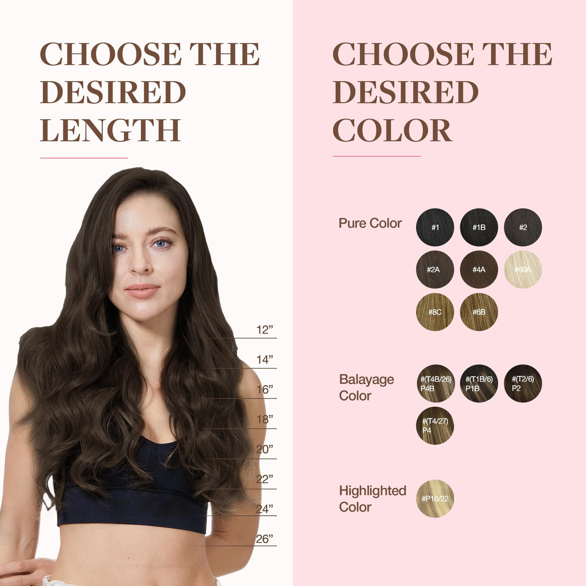 GOO GOO Clip in Hair Extensions with styling tools