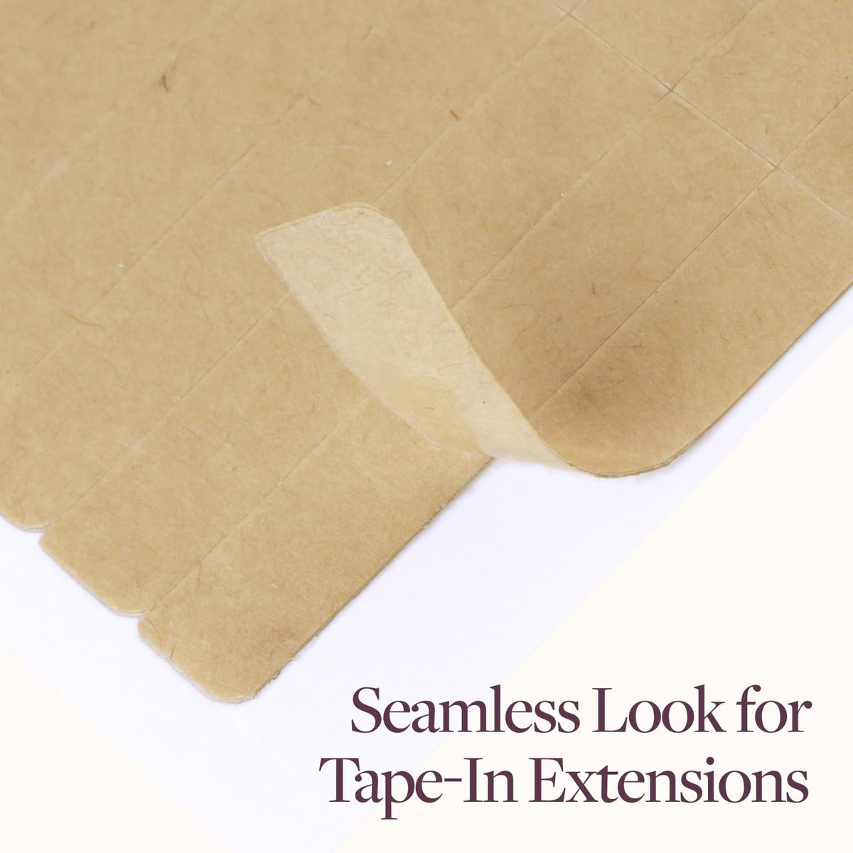 GOO GOO Double Sided Hair Extension Tape close-up of tabs