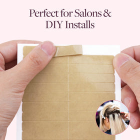 GOO GOO Double Sided Hair Extension Tape double-sided option