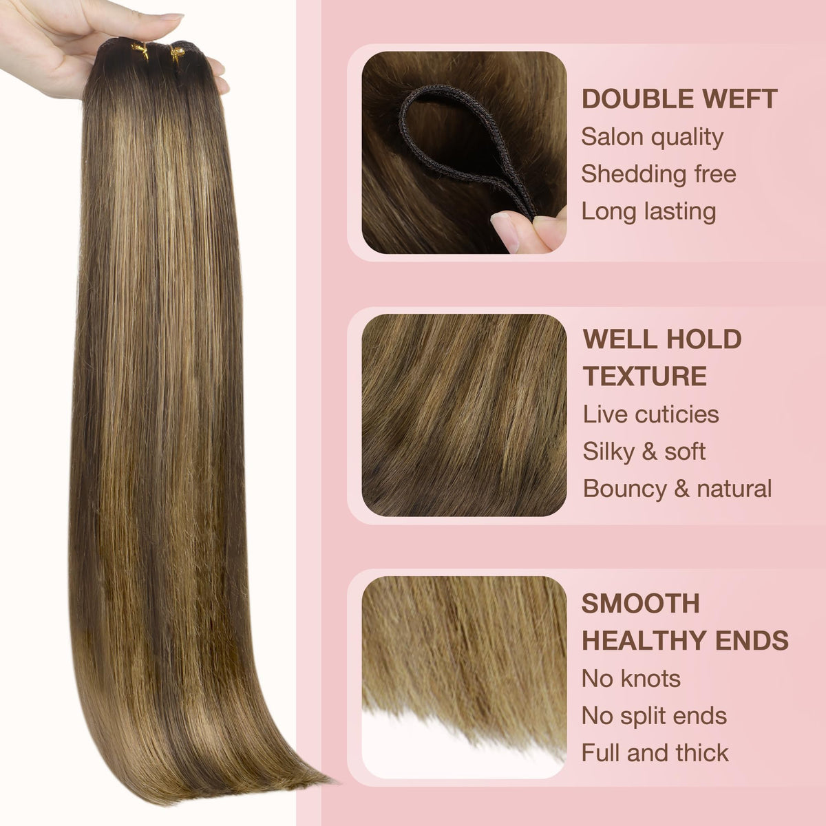 GOO GOO extensions in natural light showcasing colour