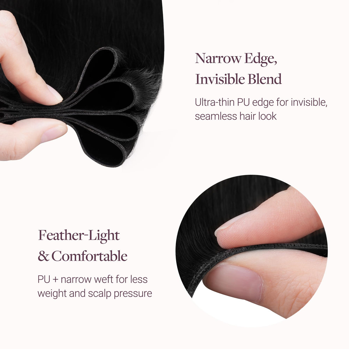 GOO GOO Genius Hair Extensions displayed in packaging