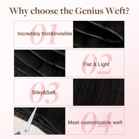 GOO GOO Genius Weft Hair Extensions application tools