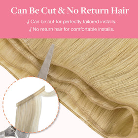 GOO GOO Genius Weft Hair Extensions back view