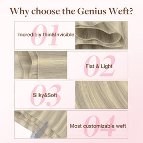 GOO GOO Genius Weft Hair Extensions care manual