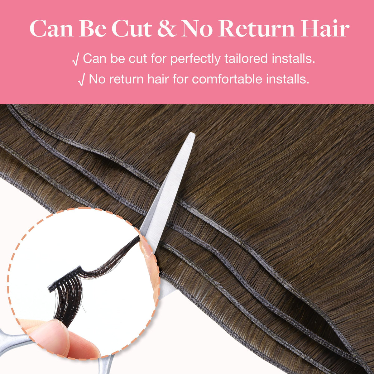 GOO GOO Genius Weft Hair Extensions care manual