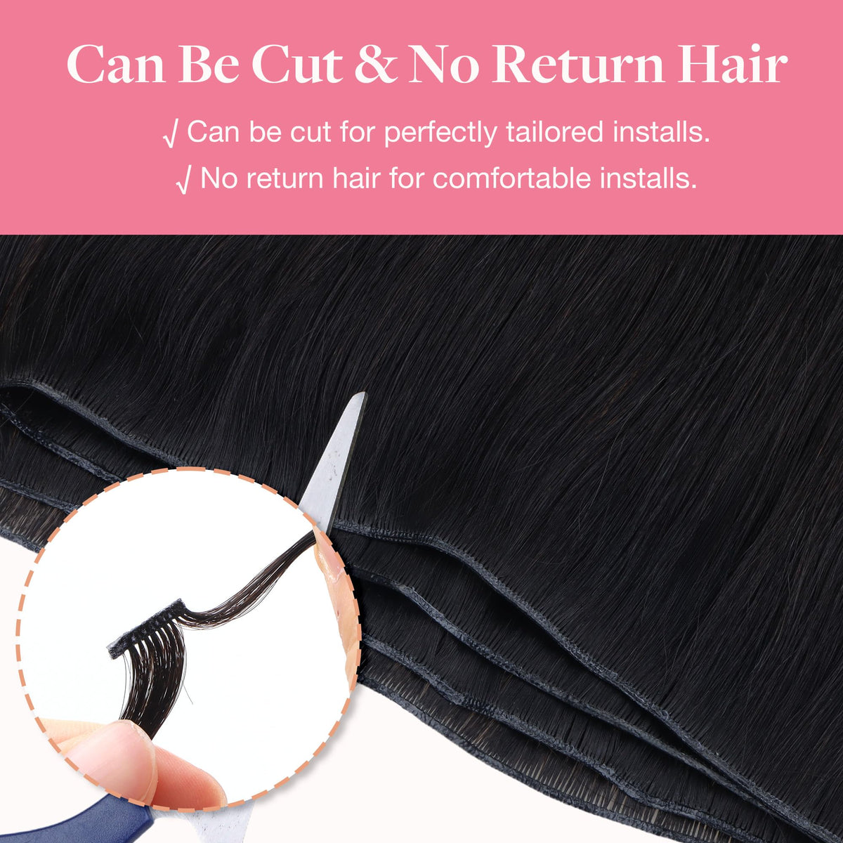 GOO GOO Genius Weft Hair Extensions care manual