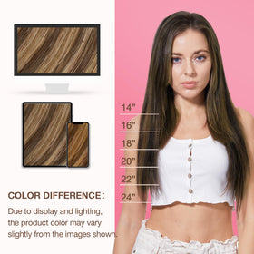 GOO GOO Genius Weft Hair Extensions flat weft design