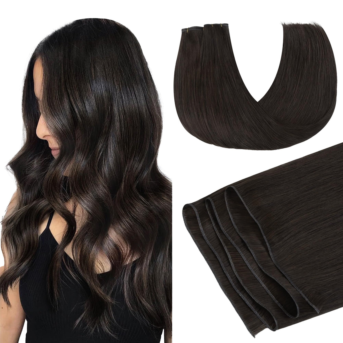 GOO GOO Genius Weft Hair Extensions front view