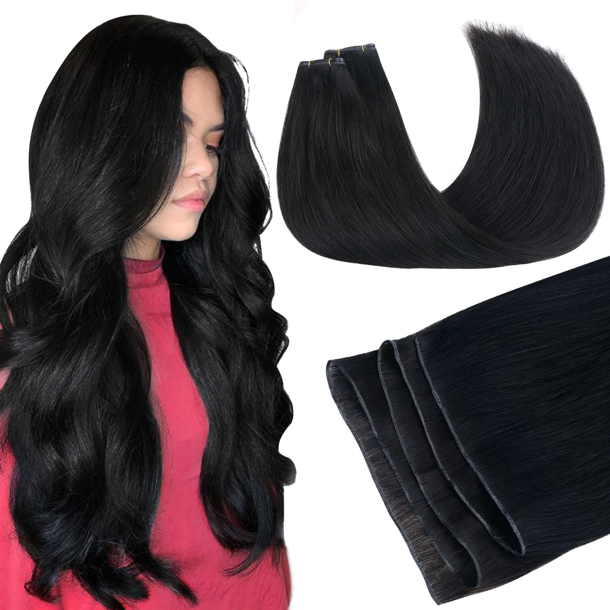 GOO GOO Genius Weft Hair Extensions front view